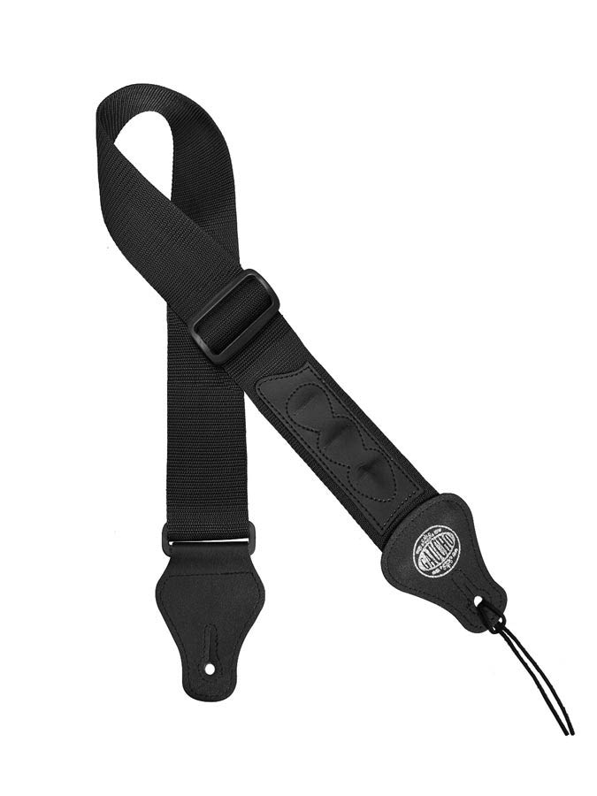 Standard Series Guitar strap, with 3 pick holders, black nylon