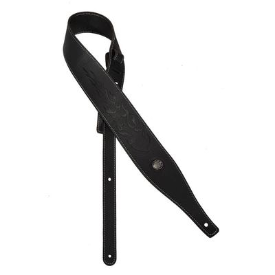Gaucho Buffalo V series black guitar strap