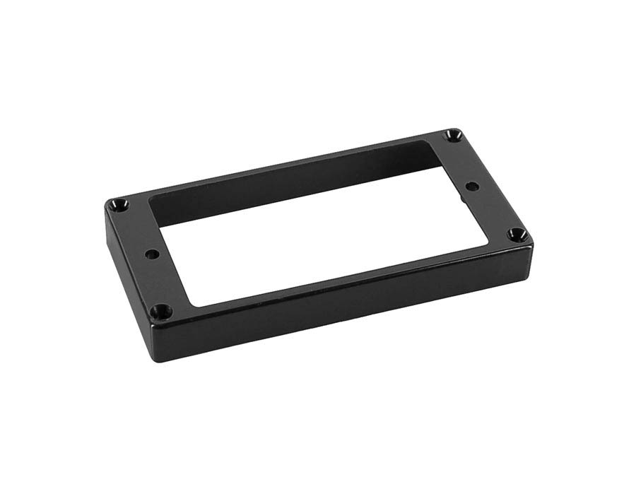 Humbucker frame, flat bottom slanted top, 11x120mm, black