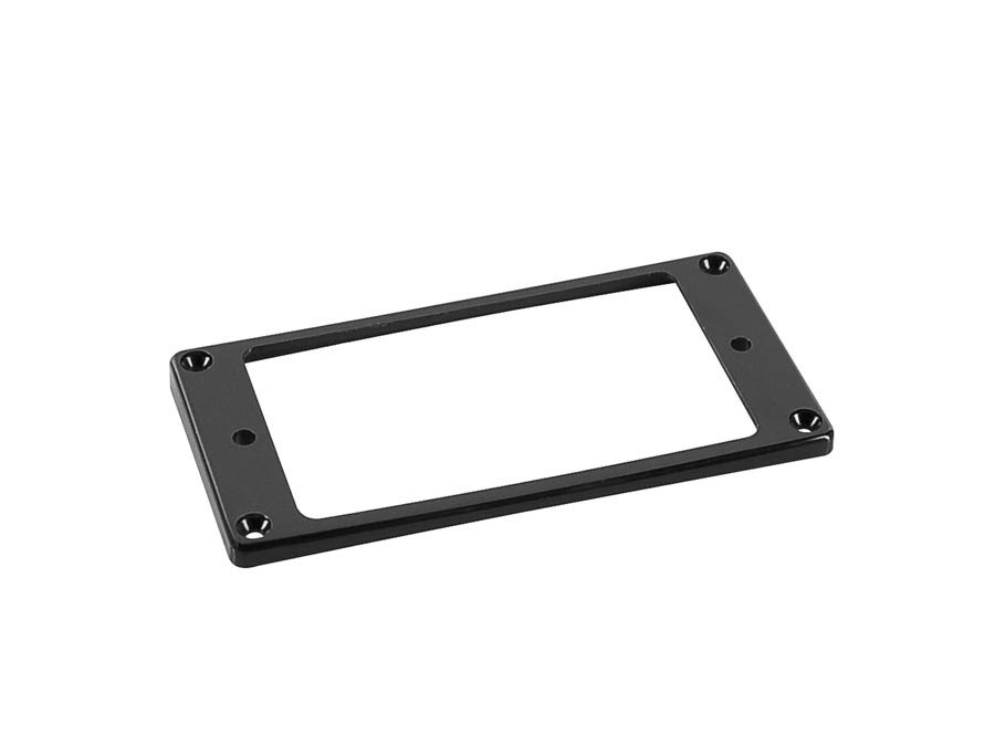 Humbucker frame, curved bottom slanted top, 3x5mm, black