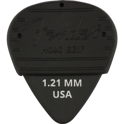 Fender 351 Mojo Grip 1.21 Black Pick X 3