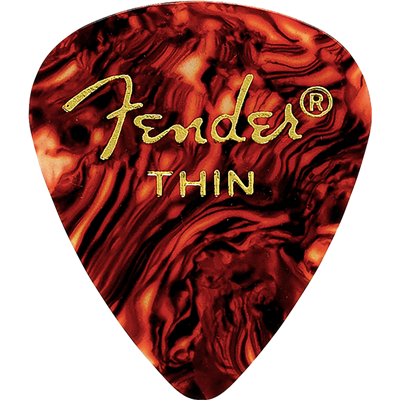 Fender 351 Classic Thin Shell Pick X 12