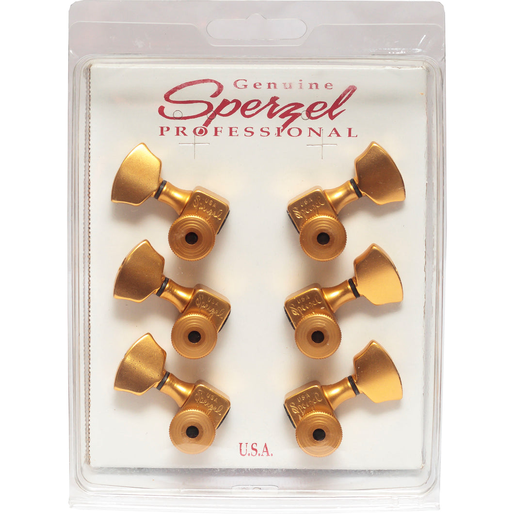 Sperzel Trim Lok Machineheads (3+3) - Satin Gold