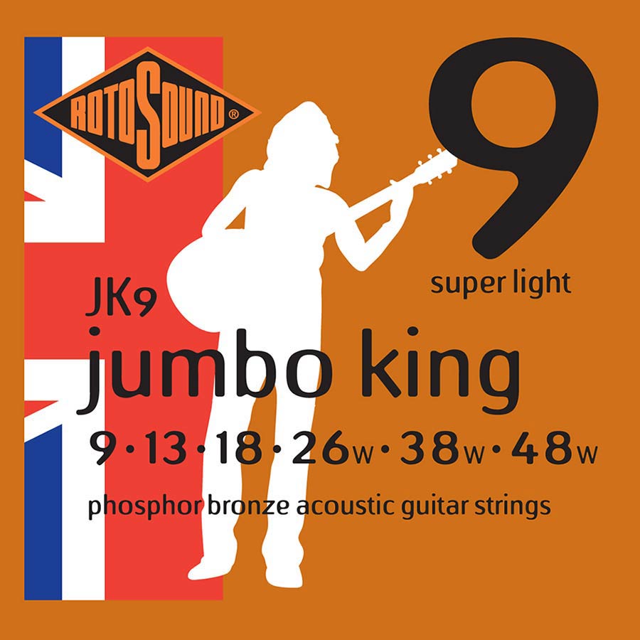 Jumbo king phosphor bronze set