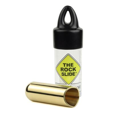 The Rock Slide polished brass balltip slide size L