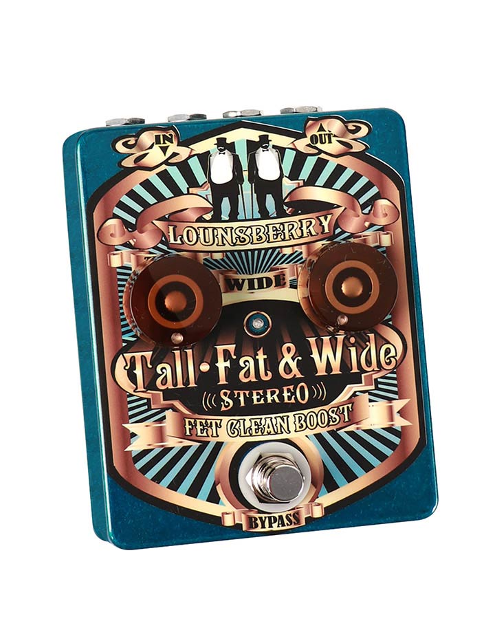 Lounsberry Pedals Tall, Fat and Wide muti stage analog