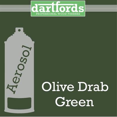 dartfords Nitrocellulose Paint Olive Drab Green - 400ml aerosol