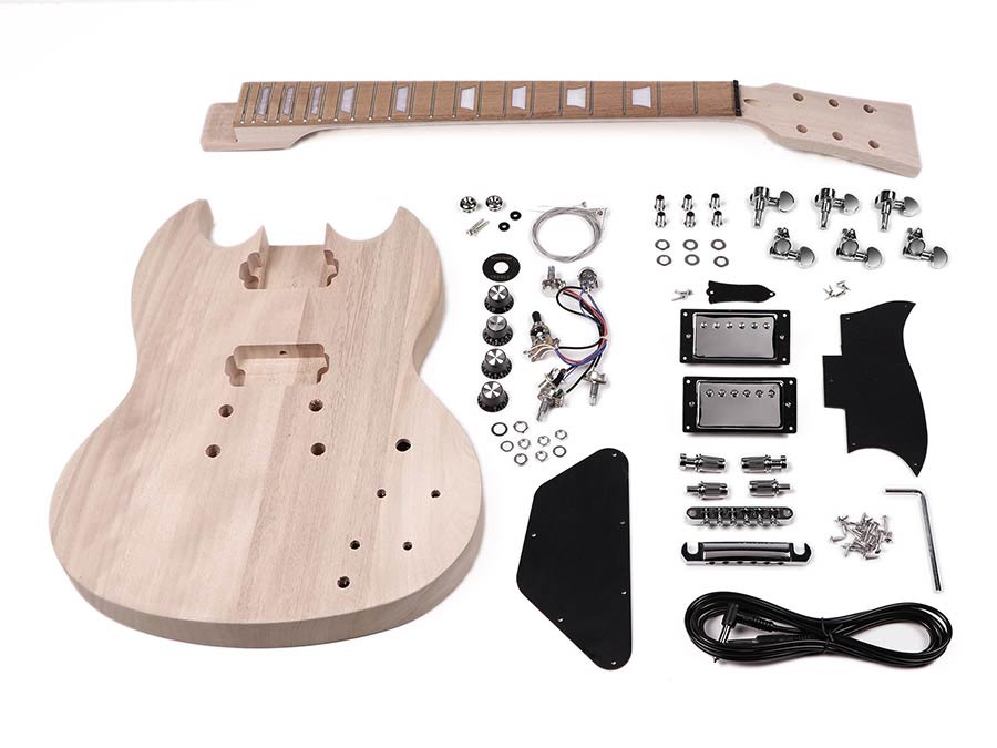 Boston guitar assembly kit mahogany
