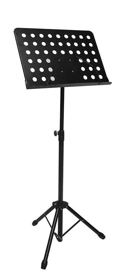 Boston metal music stand with perforated desk (49x34cm)