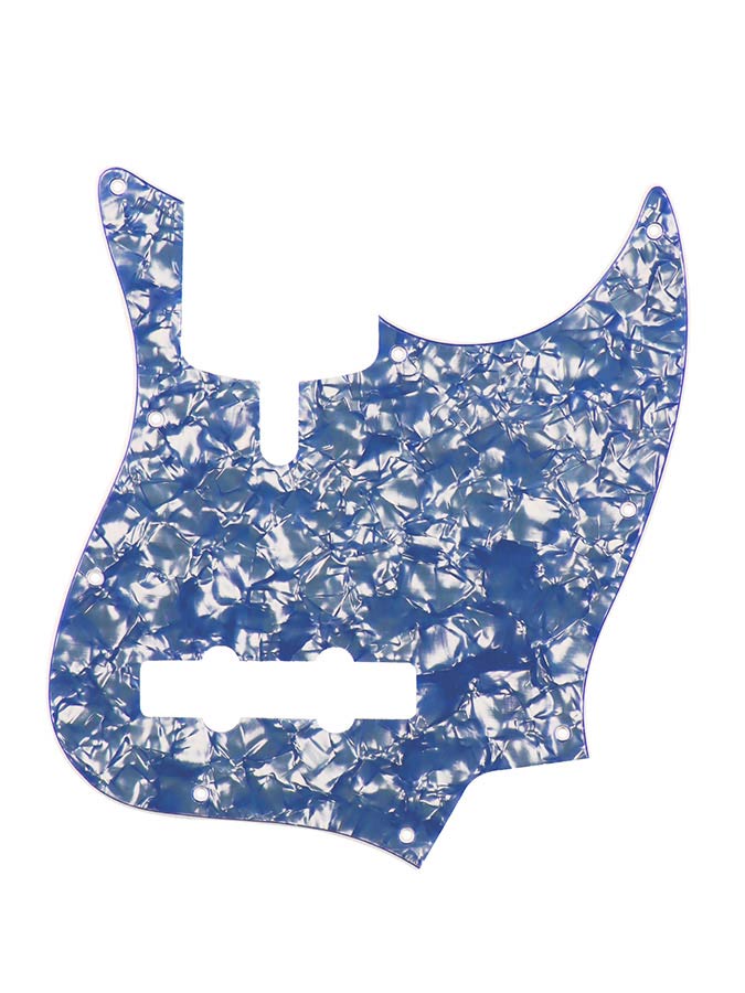 pickguard, Sire Marcus Miller V-series, 2 ply, pearl ocean blue