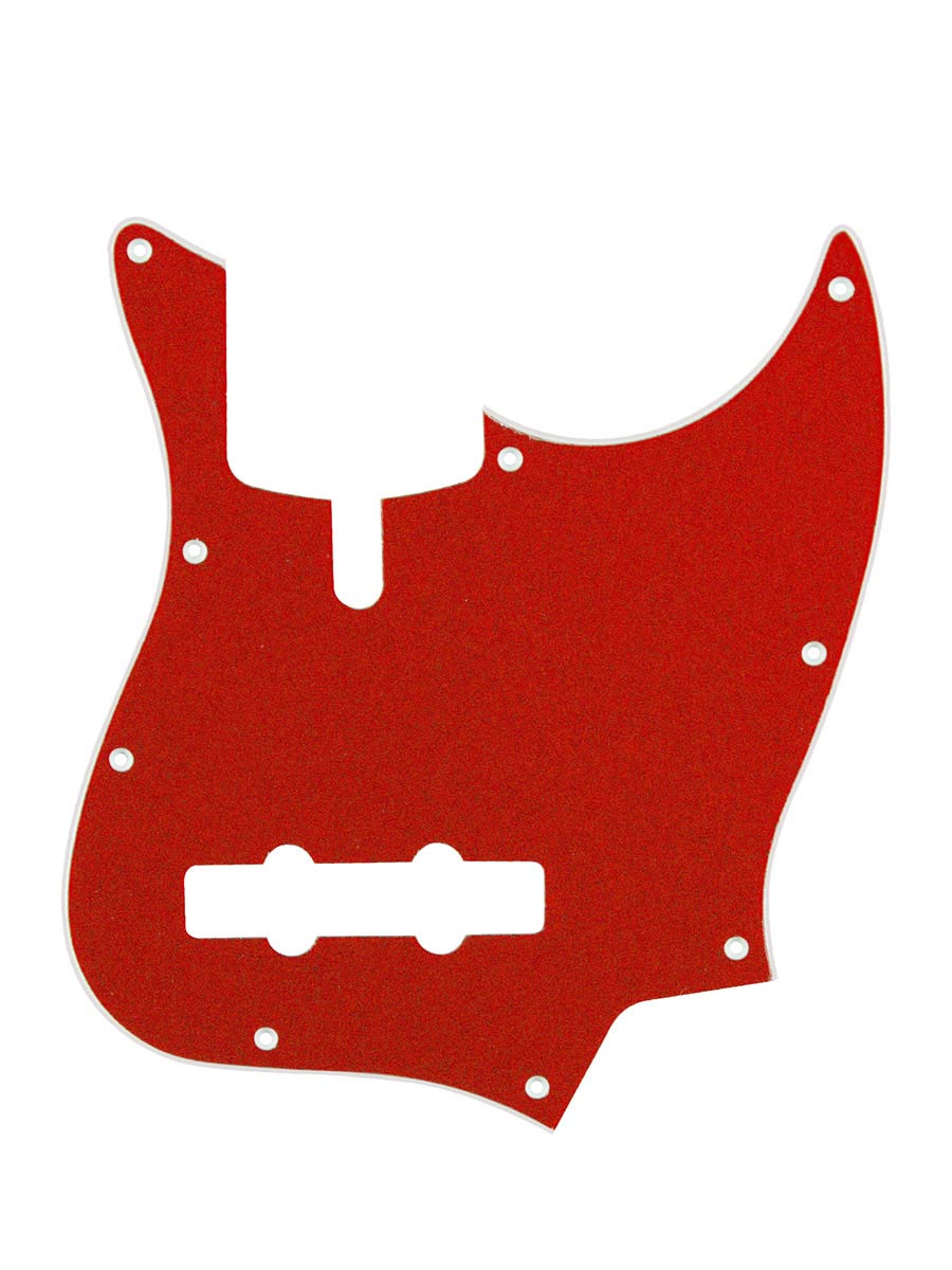 pickguard, Sire Marcus Miller V-series, 2 ply, sparkling red