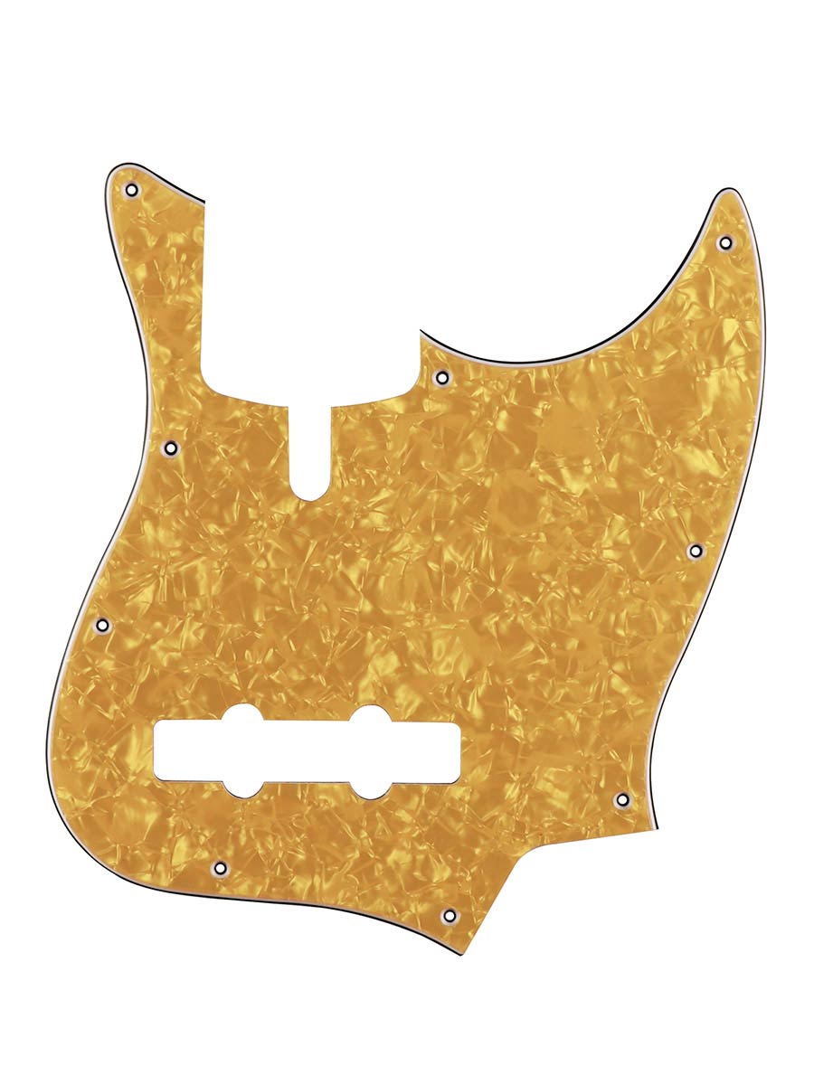 pickguard, Sire Marcus Miller V-series, 3 ply, pearl yellow