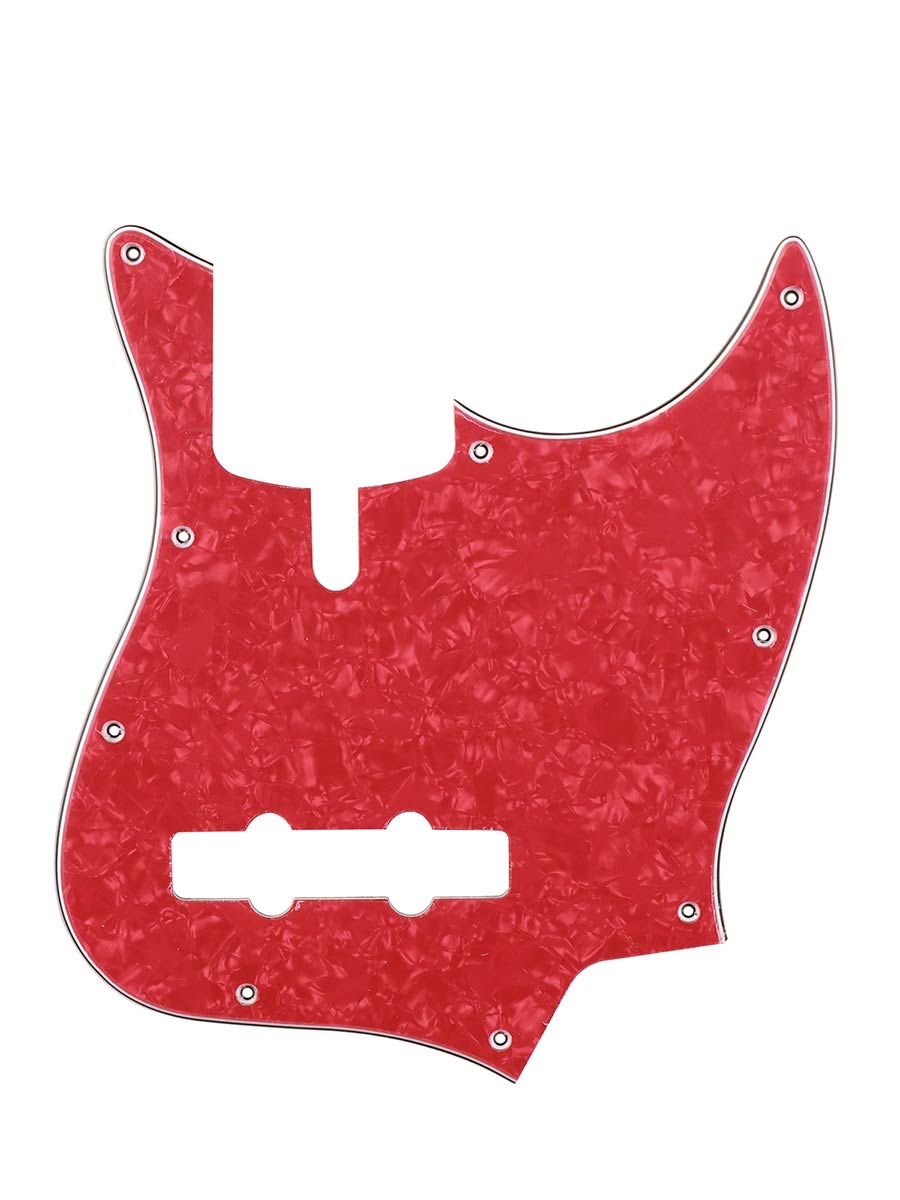 pickguard, Sire Marcus Miller V-series, 3 ply, pearl red
