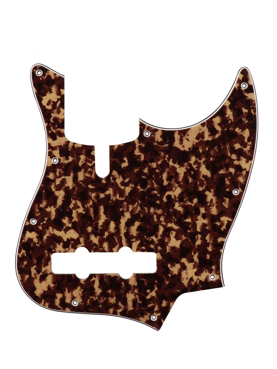 pickguard, Sire Marcus Miller V-series, 3 ply, tiger yellow