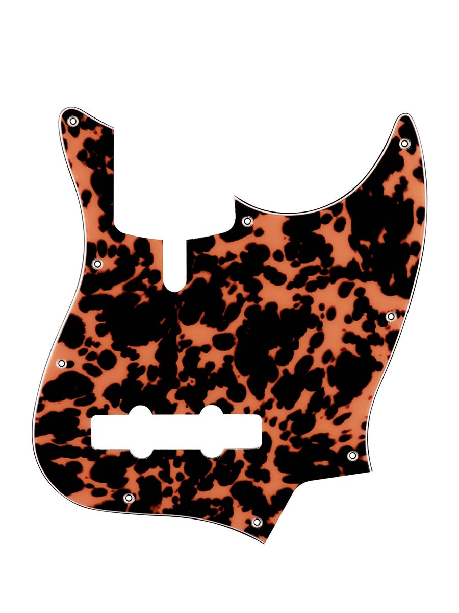 pickguard, Sire Marcus Miller V-series, 3 ply, wild cat orange