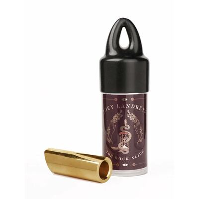 The Rock Slide polished brass Joey Landreth signature slide