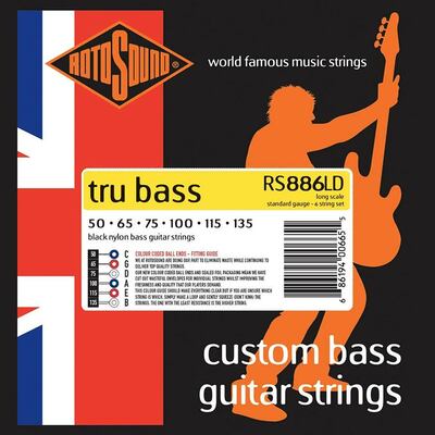 Trubass 6 string standard gauge set