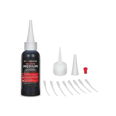 Starbond KE-150 black medium cyanoacrylic super glue