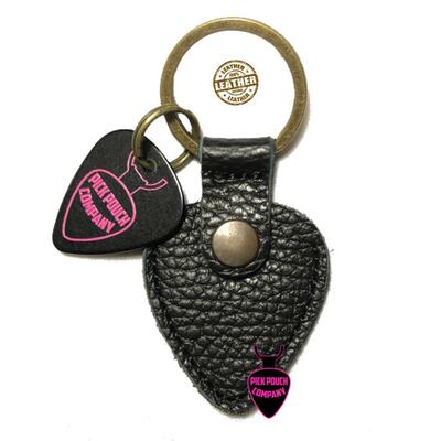 PickPouch Co' (SF) Italian leather pick pouch, black