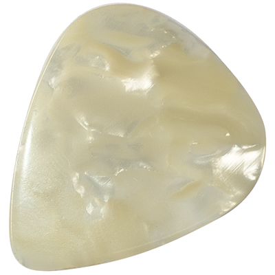 Picato White Pearl Picks, 12 X Medium