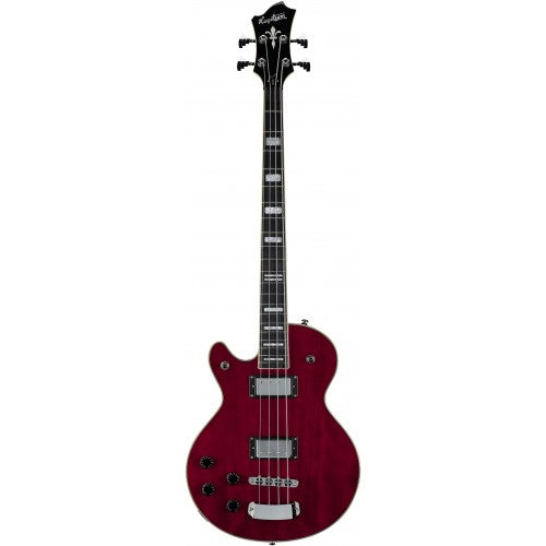 Hagstrom Swede Bass Wild Cherry Transparent Left Handed