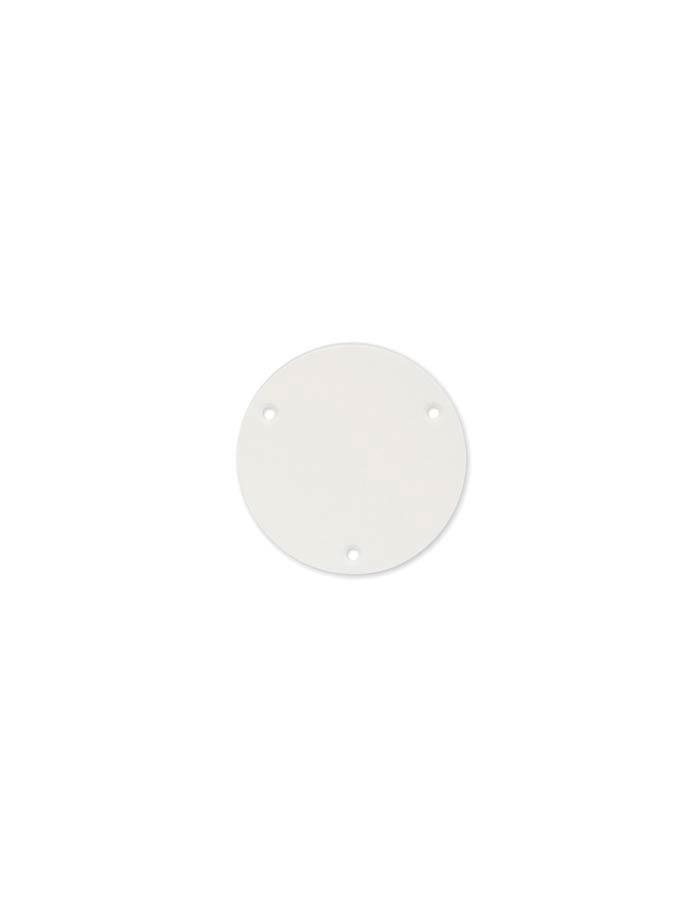 Back plate, switch cavity, 55,6mm, 1 ply, LP-model, white