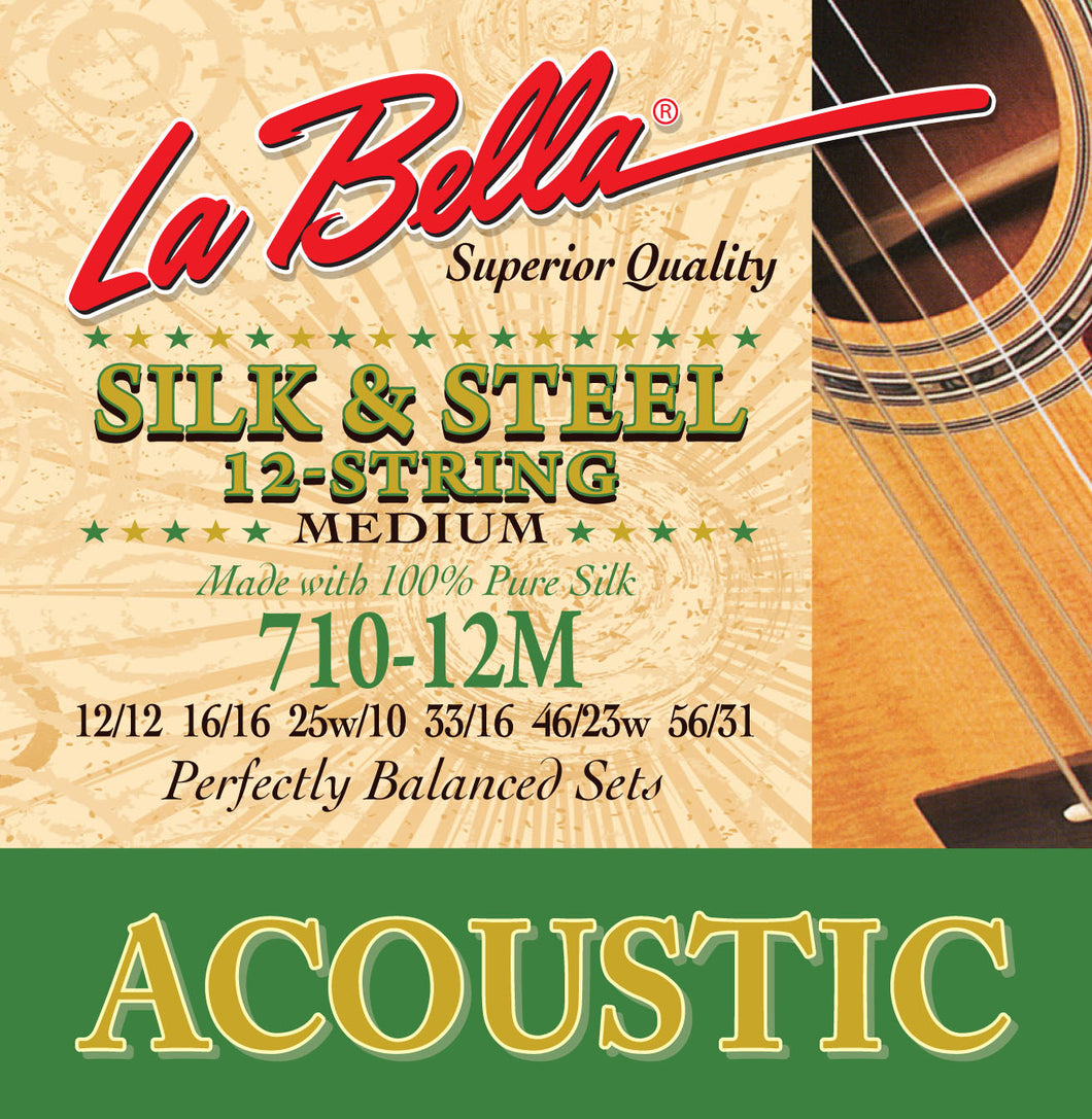 La Bella 710-12M 12 STRING MEDIUM