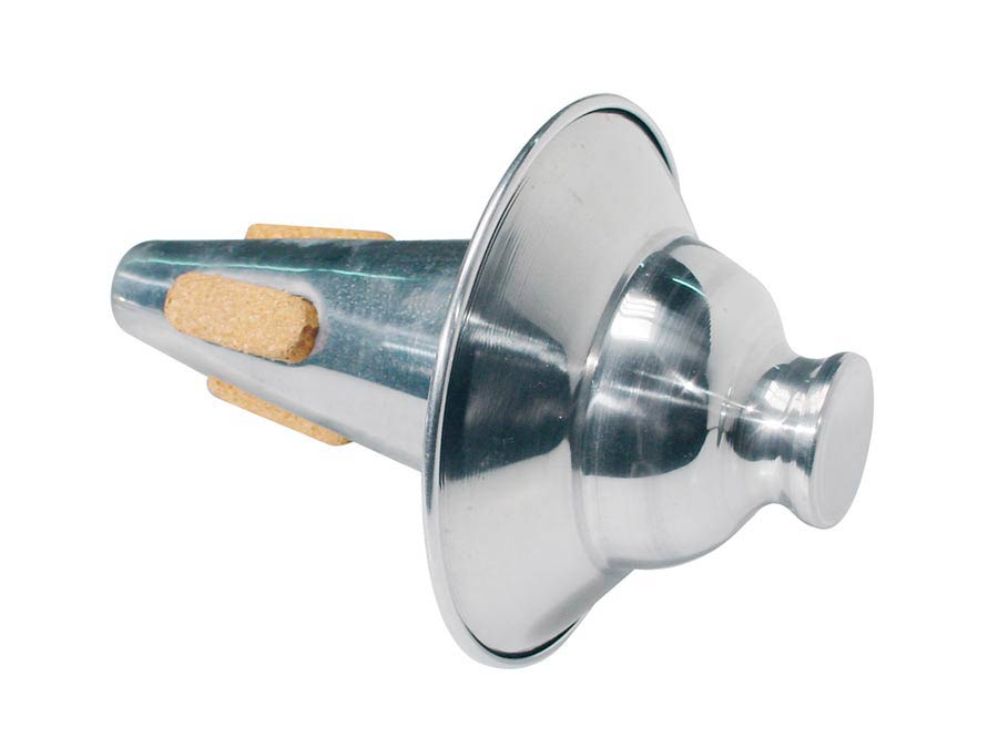 Trumpet mute, cup model, aluminum