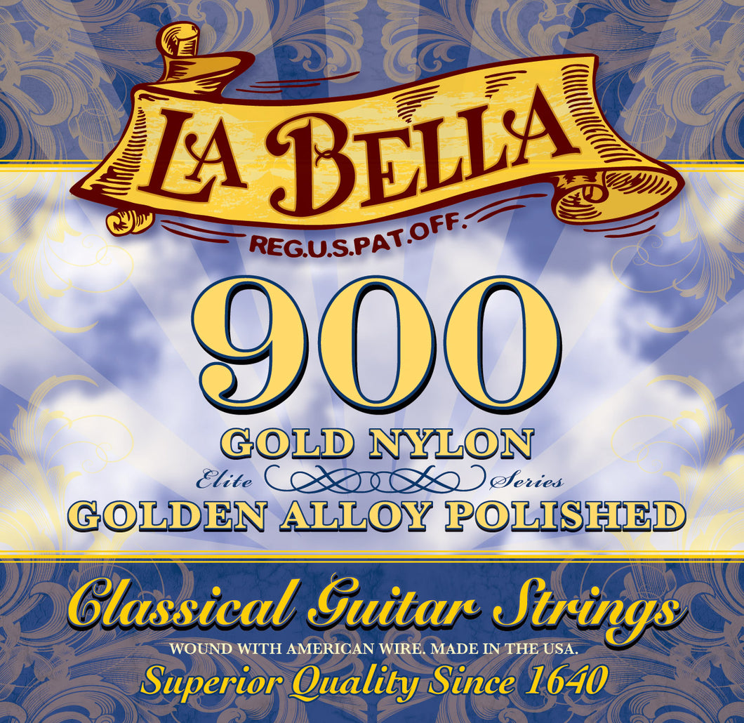 La Bella 900 ELITE GOLD NYLON