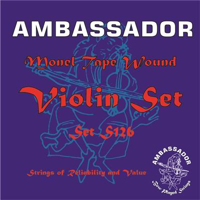 Ambassador Monel S126 Violin Set