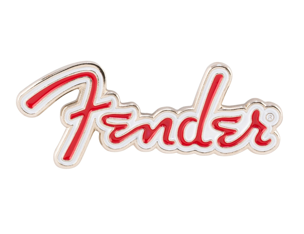 Fender Red Logo Enamel Pin
