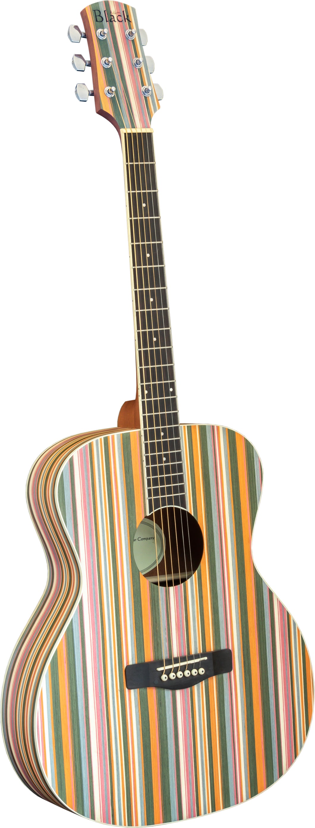 Adam Black Acoustic Guitar Rainbow