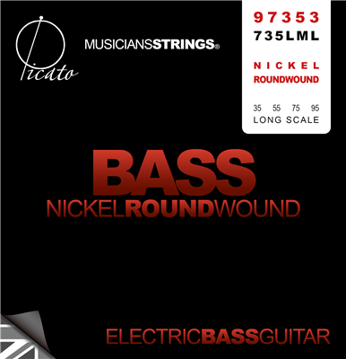 Picato Nickel Roundwound Bass Set 35-95