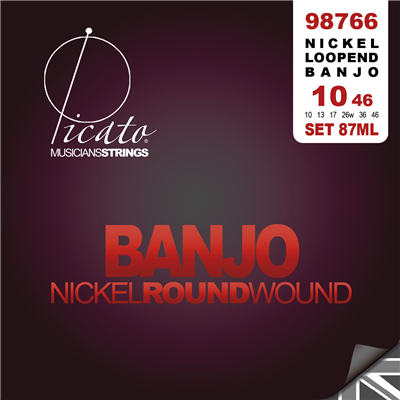 Picato 87Ml Nickel 6 Banjo10-46 Loopend Set