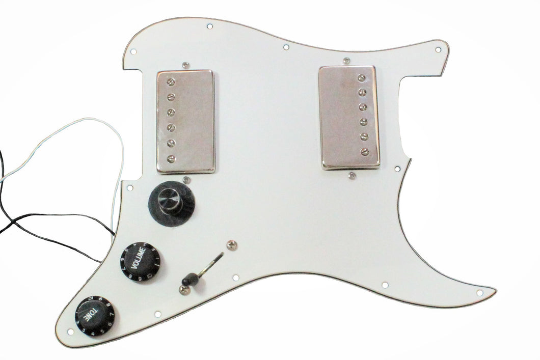 Chameleon loaded Stratocaster pickguard (HH)