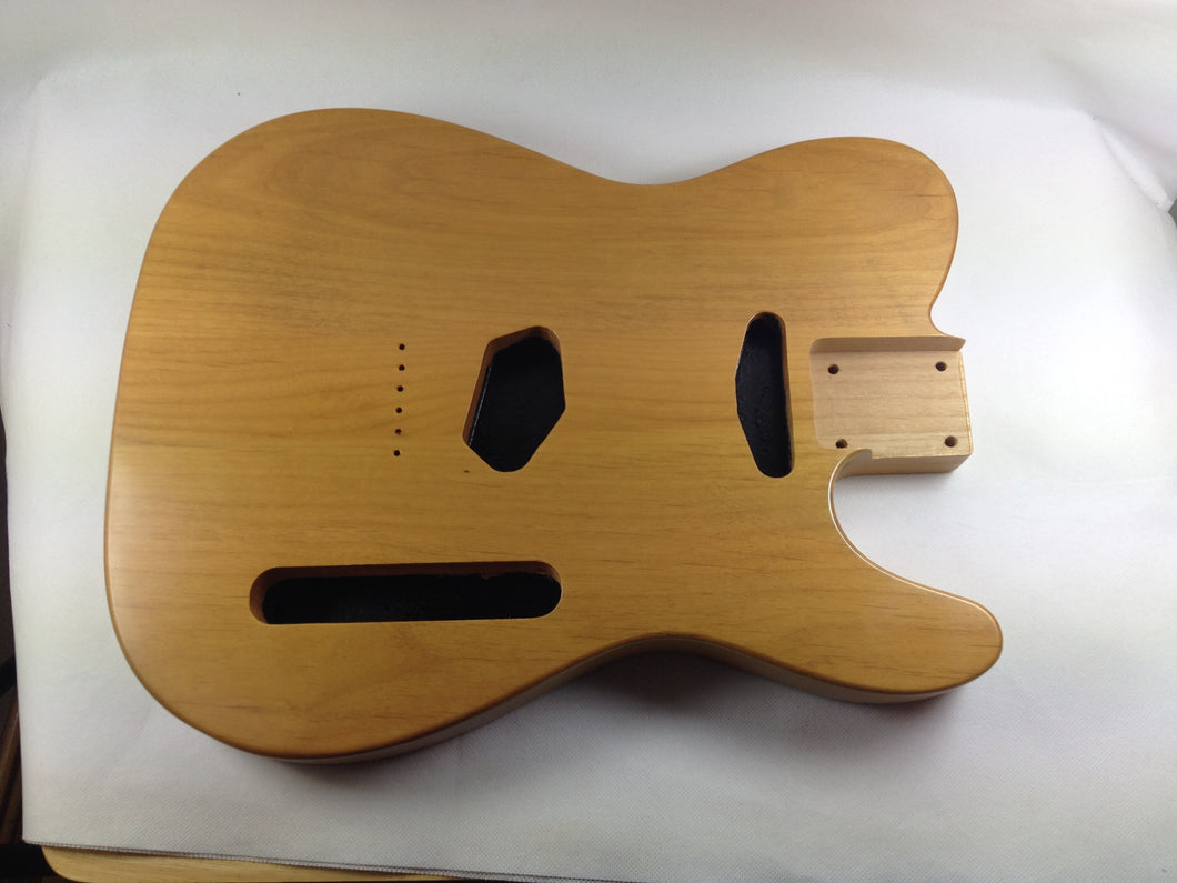 Natural alder satin Tele body