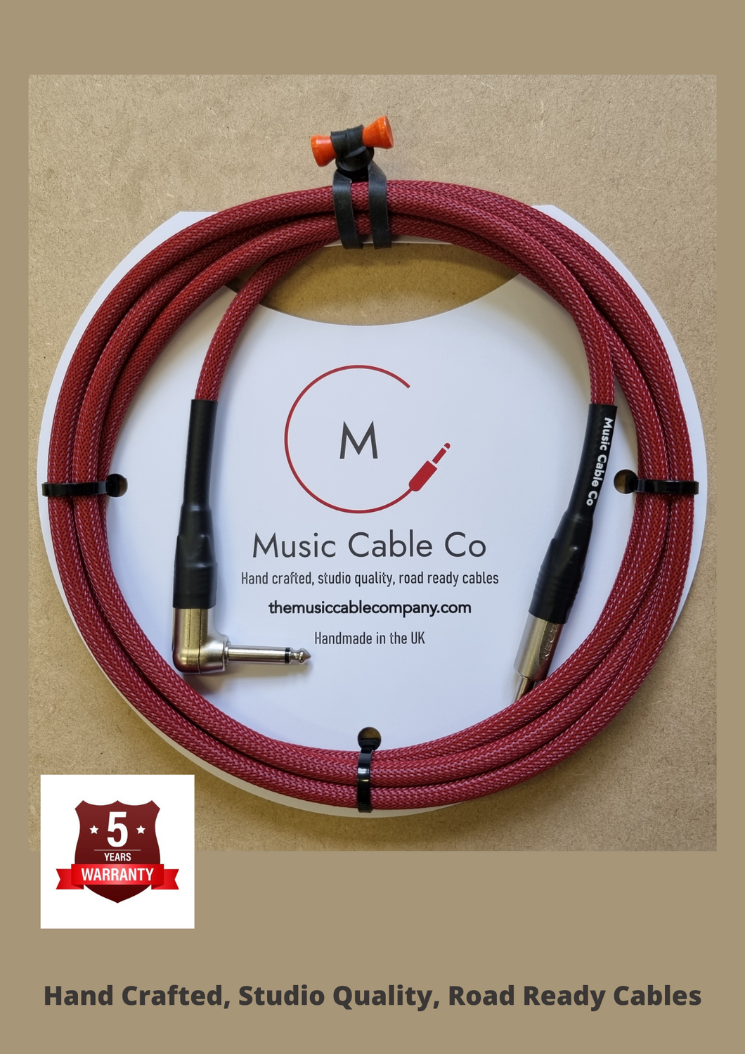 CoreM Inst Cable str-r/a 6m Red