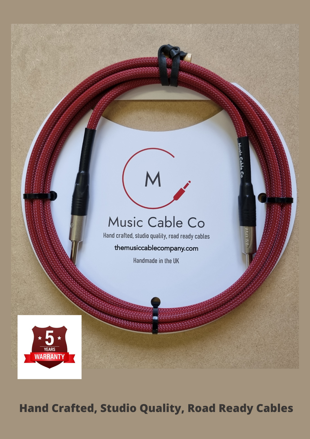 CoreB Inst Cable str-str 3m Red