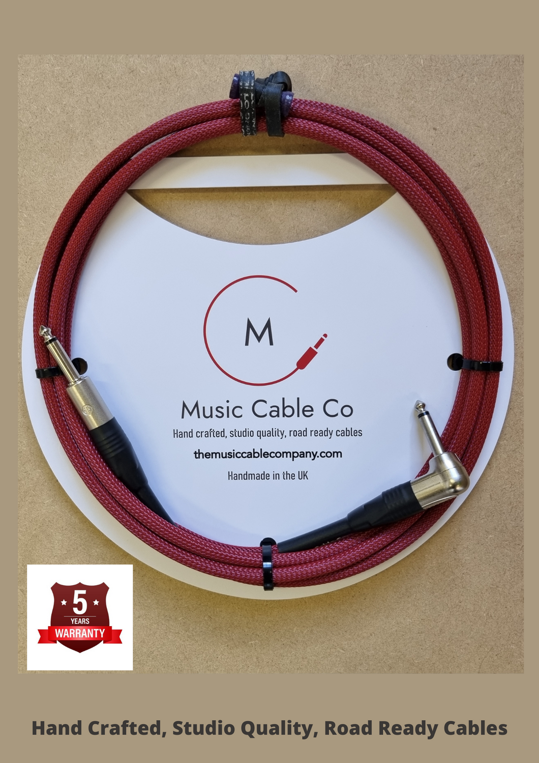 CoreB Inst Cable str-r/a 3m Red