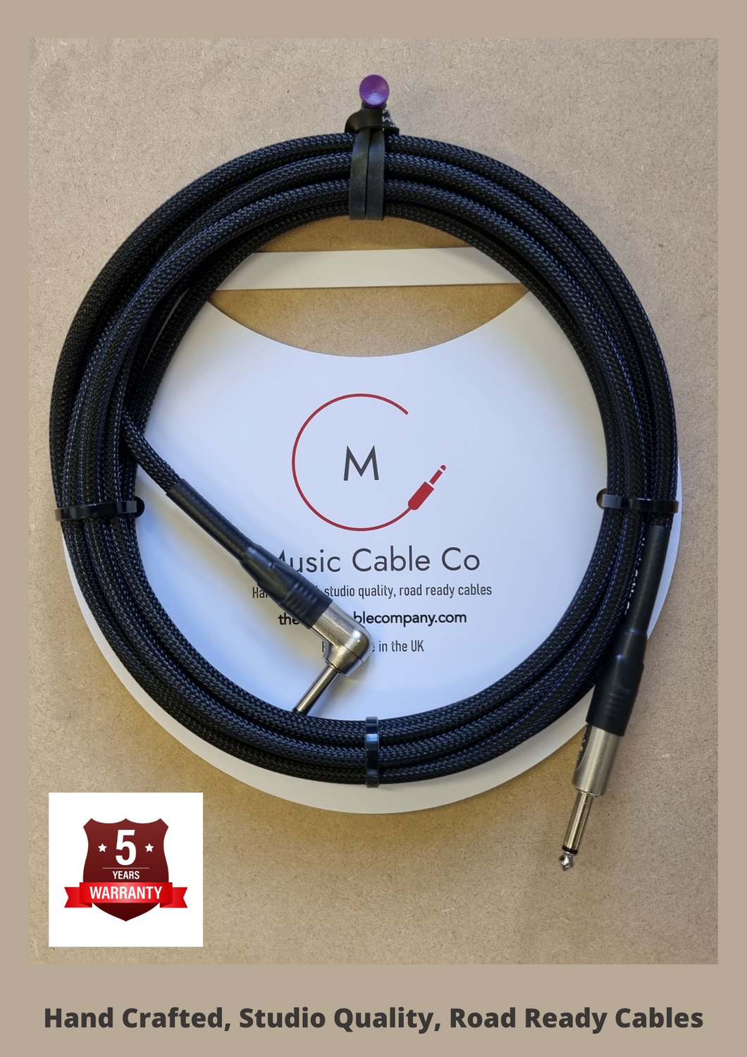 CoreB Inst Cable str-r/a 6m Black