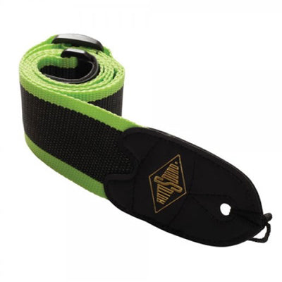 Green stripe webbing strap
