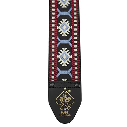 D'Andrea 2 Inch ACE Vintage Reissue Strap - Snowflake