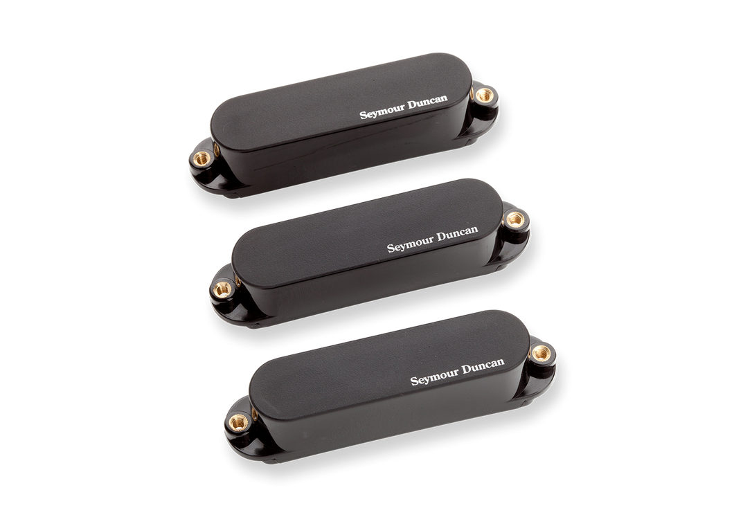 Seymour Duncan AS-1S Blackouts Hot Strat Set Black