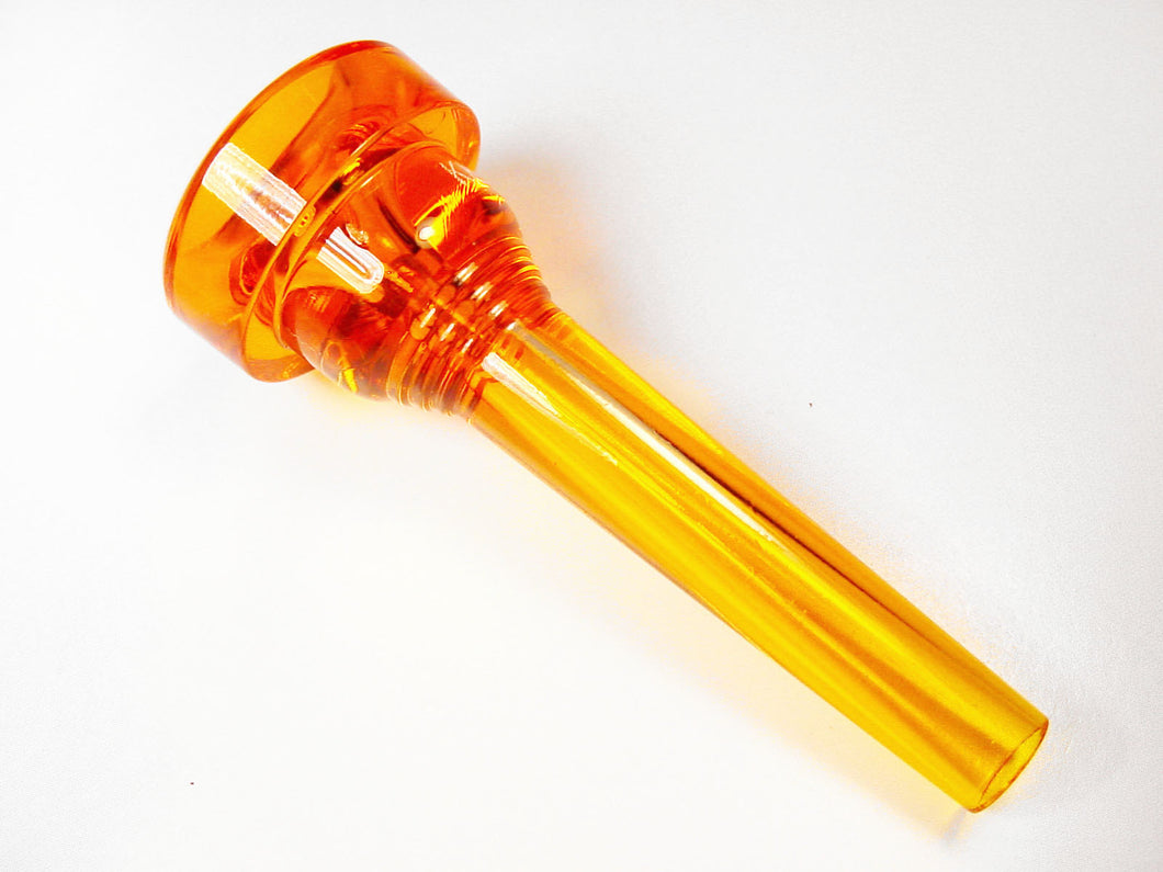 Kelly Mouthpieces Cornet Mouthpiece 7C Crystal Orange