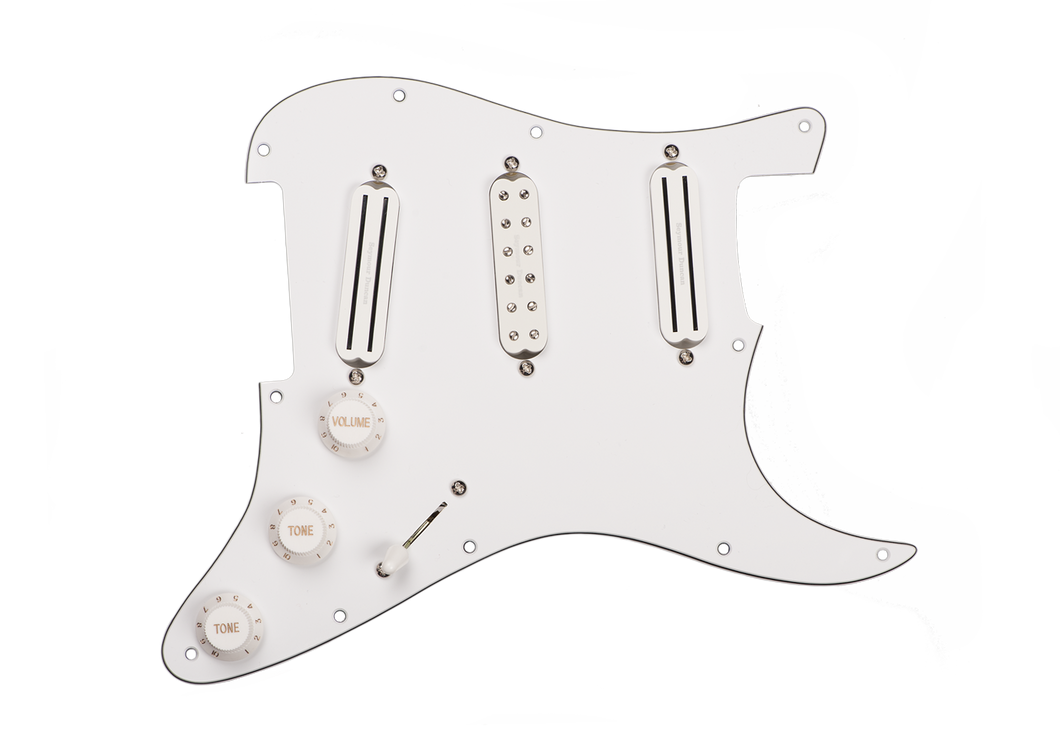 Seymour Duncan Dave Murray Loaded Pickguard White