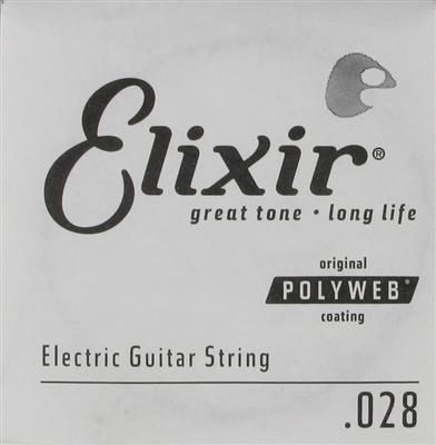 Elixir E13228 Electric Poly .028 Single String