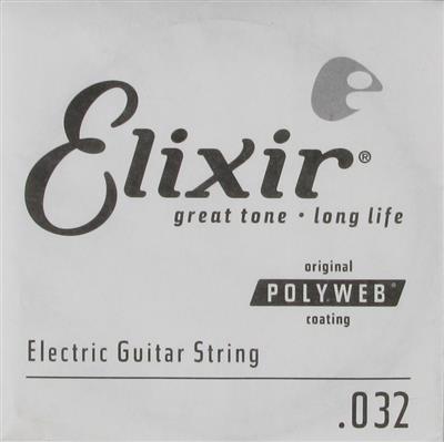 Elixir E13232 Electric Poly 032 Single String