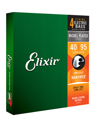 Elixir E14002 Nano Bass Long Scale Super Light 40-95 Set