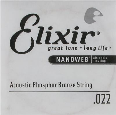 Elixir E14122 Phosphor Nano 022 Single String