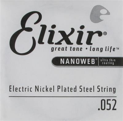 Elixir E15252  Electric .052 Single String